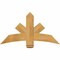 Ekena Millwork Alberta Rough Sawn Timber Gable Bracket, Western Red Cedar, 48"W x 26"H x 6"D x 6"F, 13/12 Pitch GBW048X26X0606ALB00RWR - alternate 1